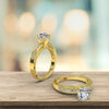 1.2ct Brilliant Diamond Gold Engagement RIng - 01US26